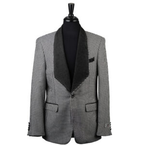 Black & White Houndstooth Tuxedo