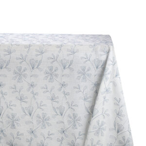 Blue Floral Stitch