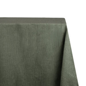 Green Ribbed Velvet