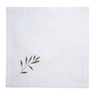 Green Botanical Napkin