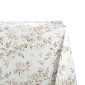 Taupe Floral Bloom