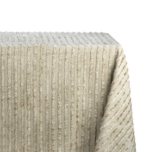 Taupe Fuzzy Stripes